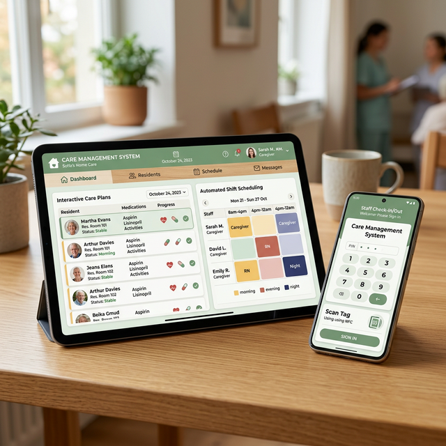 Care Management System - Residential Care Home case study